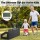 Everfit Soccer Rebounder Board 100x40cm Football Rebound Wall Adjustable 60° and 90° Angles HDPE Frame