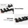Giantz 4-Bike Carrier Rack for Cars, 2" Hitch Mount, Foldable, Black, Heavy-Duty Steel, Fits Most Vehicles, Easy Storage