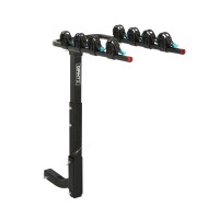 Giantz 4-Bike Rack: Foldable, Heavy-Duty Steel, 2" Hitch Mount - Easy Access & Storage, Fits Most Vehicles & Bikes