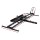 Giantz Heavy-Duty Steel Motorcycle Carrier Rack with Adjustable Wheel Chock & Double Side Loading Ramp - 500lbs Capacity