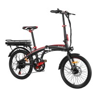 Everfit Folding Electric Bike 250W 36V 10.4Ah Removable Battery Shimano 7‑Speed Foldable Urban Commuter