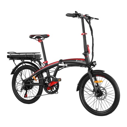 Everfit Folding Electric Bike 250W 36V 10.4Ah Removable Battery Shimano 7‑Speed Foldable Urban Commuter