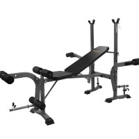 Everfit 8-in-1 Adjustable Weight Bench, Steel Frame, 200kg Capacity, Incline Levels, Home Gym Workout Station