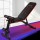 Everfit Adjustable FID Weight Bench - 150kg Capacity, Steel Frame, 6-Position Backrest, PU Leather, Home Gym Essential