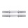 Everfit 45cm Chrome Plated Steel Dumbbell Bar Set – 150kg Capacity with 4 Spring Collars for Home Gym Workouts