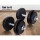 Everfit 45cm Chrome Plated Steel Dumbbell Bar Set – 150kg Capacity with 4 Spring Collars for Home Gym Workouts