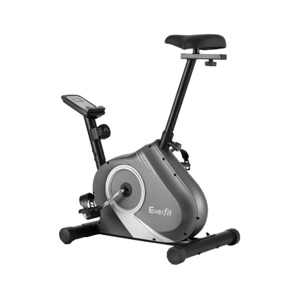 Everfit Under Desk Exercise Bike with Magnetic Resistance, LCD, 120kg Capacity, Adjustable Seat, Ultra-Quiet