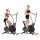 Everfit 4-in-1 Elliptical Cross Trainer Exercise Bike, Adjustable Steel Frame, LCD, Non-Impact, Bonus Resistance Bands