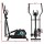 Everfit Elliptical Cross Trainer Exercise Bike - Magnetic, 8-Level Resistance, LCD Monitor, Steel Frame, 100kg Capacity