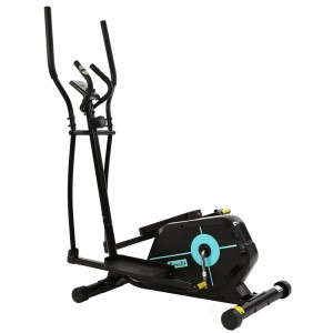 Everfit Elliptical Cross Trainer Exercise Bike - Magnetic, 8-Level Resistance, LCD Monitor, Steel Frame, 100kg Capacity