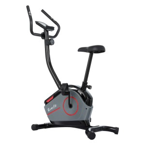 Everfit Magnetic Exercise Bike Upright 8-Level Resistance 2kg Flywheel Home Gym Cardio with Monitor 120kg Capacity