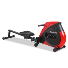 Everfit Rowing Machine: Elastic Rope Resistance, Steel Frame, Foldable Design, 4 Levels, LCD, 150kg Capacity Everfit Rowing Machine: Elastic Rope Resistance, Steel Frame, Foldable Design, 4 Levels, LCD, 150kg Capacity