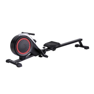Everfit Foldable Magnetic Rowing Machine, 16 Resistance Levels, Steel Rail, LCD, 120kg Capacity, Home Gym Cardio