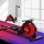 Everfit Magnetic Resistance Rowing Machine - Steel Glide, 10 Levels, LCD, Foldable, 150kg Capacity, Home Gym Red