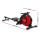Everfit Magnetic Resistance Rowing Machine - Steel Glide, 10 Levels, LCD, Foldable, 150kg Capacity, Home Gym Red