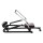 Everfit Rowing Machine 12-Level Hydraulic Rower, Steel Glide Rail, 200kg Capacity, LCD, Foldable Home Gym Cardio