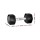 Everfit 20kg Hex Dumbbells Set, 2x10kg Rubber Coated Cast Iron Weights, Non-Slip Handles, Home Gym Workout