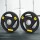 Everfit Weight Plates 5kg x 2 Cast Iron Olympic Size, Rubber Coated, Triple Grip, for Dumbbells Barbells Home Gym