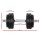 Everfit 30kg Adjustable Dumbbell Set with Non-Slip Handle, Cast Cement Weight Plates, Ideal for Home Gym Workouts