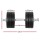 Everfit 35kg Adjustable Dumbbell Set with Non-Slip Handle, Steel Bar, and Plastic Coated Weight Plates for Home Workouts