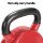 Everfit 24kg Kettlebell with PVC Neoprene Coating, Cast Iron Core, Oversized Handle, Stable Base, Red, Home Gym Fitness