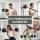 Everfit 40kg Adjustable Cast Iron Dumbbell Barbell Set - 4-in-1 Home Gym with Ergonomic Grip & Secure Locking