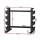 Everfit Dumbbell & Kettlebell Rack: 200kg Capacity, Steel, 2-Tier Design, 60.5x46x55cm, Space-Saving