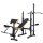 Everfit 14-in-1 Adjustable Weight Bench Multi-Station Home Gym, Steel Frame, PU Leather, 200kg Capacity, Black
