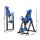 Everfit Inversion Table Gravity Exercise Inverter - Blue, Powder-Coated Steel, 180° Adjustable, Foldable, 120kg Capacity