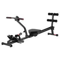 Everfit Hydraulic Rowing Machine Rower, 12-Level Resistance, Steel Frame, Foldable, LCD, Full Body Home Gym