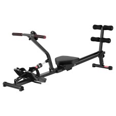 Everfit Hydraulic Rowing Machine Rower, 12-Level Resistance, Steel Frame, Foldable, LCD, Full Body Home Gym