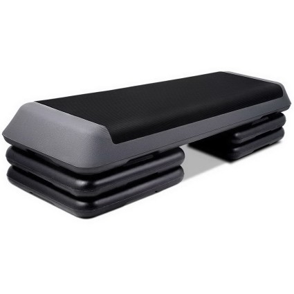 Everfit 3 Level 110cm Aerobic Stepper - Adjustable Heights, Anti-Slip Platform, 300kg Capacity, No Assembly Needed