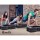 Everfit 4X Aerobic Step Riser - Adjustable Height 5cm Increments, Non-Skid Pads, 40x40cm, Home Gym Fitness Equipment