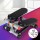 Everfit Mini Stepper with Resistance Ropes - Compact, Non-Slip, Hydraulic System for Home Cardio, 100KG Capacity, Grey