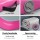 Everfit 3m x 1m Pink & Grey Air Track Mat – Gymnastics & Fitness, Anti-Slip, 1000-Denier Fabric, Portable & Durable
