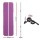 Everfit 3M Inflatable Air Track Mat for Gymnastics & Yoga - Durable 1000-Denier Fabric, Includes Pump, Purple