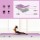 Everfit 4M Inflatable Air Track Mat with Pump - Gymnastics, Yoga, Martial Arts - Durable Purple 1000-Denier Fabric