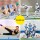 Everfit 4M Air Track Inflatable Gymnastics Tumbling Mat 100cm Wide 20cm Thick Anti Slip Surface Durable