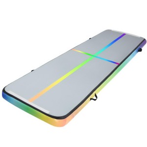 Everfit 4M x 1M x 0.2M Air Track Inflatable Gymnastics Mat with 1000-Denier Fabric, Anti-Slip Surface & Carry Bag