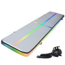 Everfit 5M Inflatable Air Track Mat for Gymnastics & Tumbling with 1000-Denier Fabric, Pump, Carry Bag & Repair Kit