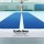 Everfit 5x1M Inflatable Air Track Mat 20CM Thick with Pump - Durable 1000-Denier, Anti-Slip Gymnastics Blue Mat
