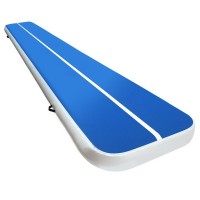 Everfit 5m x 1m Inflatable Air Track Mat - 20cm Thick Gymnastic Tumbling Mat, Anti-Slip, Durable 1000-Denier