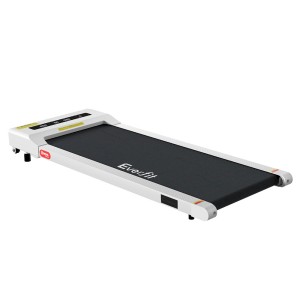 Everfit Electric Walking Pad Treadmill 360mm White, Foldable Under Desk, Bluetooth, Shock Absorption, 1-10km/h