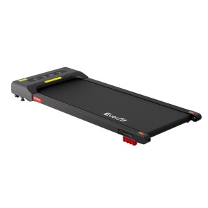Everfit Electric Walking Pad Treadmill, 3-Level Incline, 380mm Wide, Under Desk, Shock Absorption, Home Office Gym