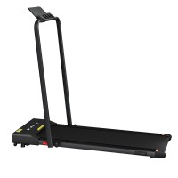 Everfit Electric Walking Pad Treadmill 380mm Black, Under Desk Foldable Home Gym, Bluetooth, No Assembly, 10km/h