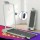 Everfit 3-in-1 Walking Pad Treadmill 2.5HP Foldable Under Desk 12% Incline APP Control 90x38cm Belt 110kg