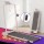 Everfit 3-in-1 Walking Pad Treadmill 12% Incline Under Desk 2.5HP 90x38cm Belt APP Control 6 Programmemes