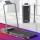 Everfit 380mm Grey Electric Walking Pad Treadmill - Compact, Incline, Bluetooth Control, Foldable, Under Desk Fitness