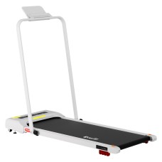 Everfit Electric Walking Pad Treadmill - Compact, Foldable, 3-Level Incline, Bluetooth Control, 380mm Belt, White