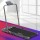 Everfit 2-in-1 Electric Treadmill Walking Pad, Under Desk Home Gym, 400mm Wide Belt, Foldable, Grey, 110kg Capacity